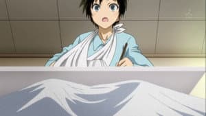 Episódio 4 - Um mês para consertar um braço direito quebrado - Denpa Onna to Seishun Otoko