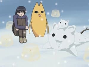 Episódio 8 - O Sonho de Ano Novo da Osaka / No Caso da Tomo-chan... / No Caso da Sakaki... / Bem-Vindas / No Caso da Kaorin... - Azumanga Daioh