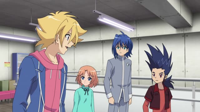 Episódio 7 - Unir!! 4º trimestre (Quadrifoglio) - Cardfight!! Vanguard: High School Arc Cont.
