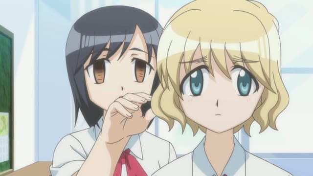 Episódio 3 - Hana-chan é muito tímida - Morita-san wa Mukuchi. 2