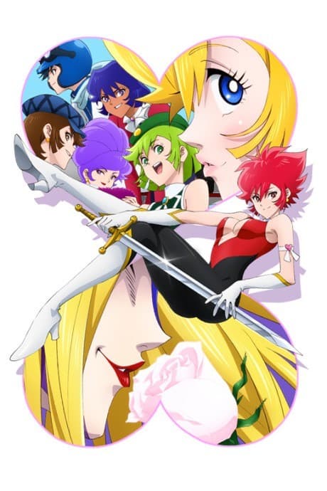 Pôster oficial do anime Cutie Honey em português