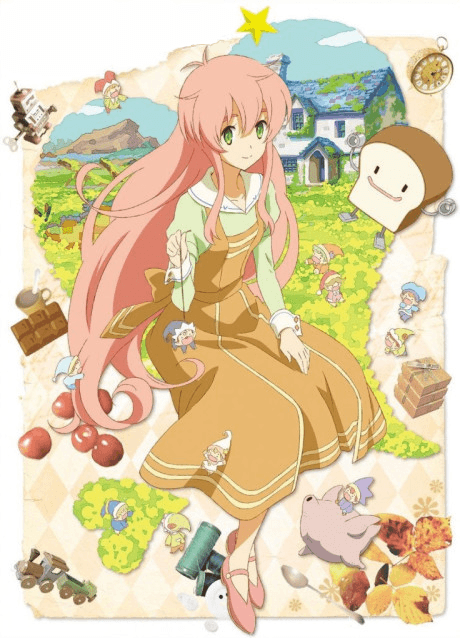 Pôster oficial do anime Jinrui wa Suitai Shimashita em português