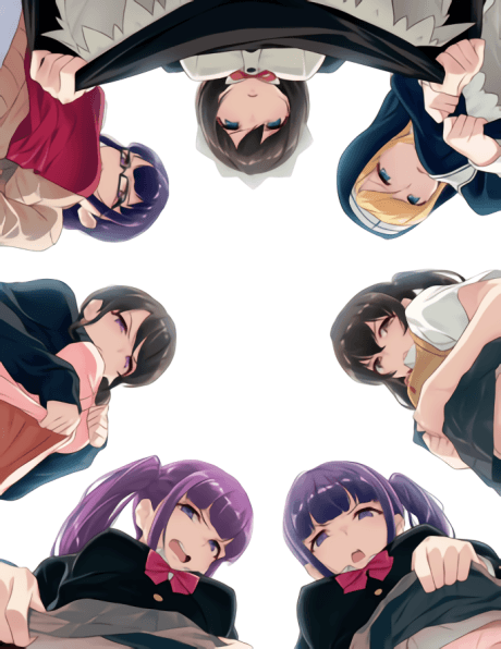 Pôster oficial do anime Show Me Your Panties While You Give Me That Disgusted Look! 2 em português