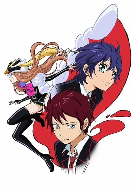 Pôster oficial do anime Mawaru Penguindrum em português