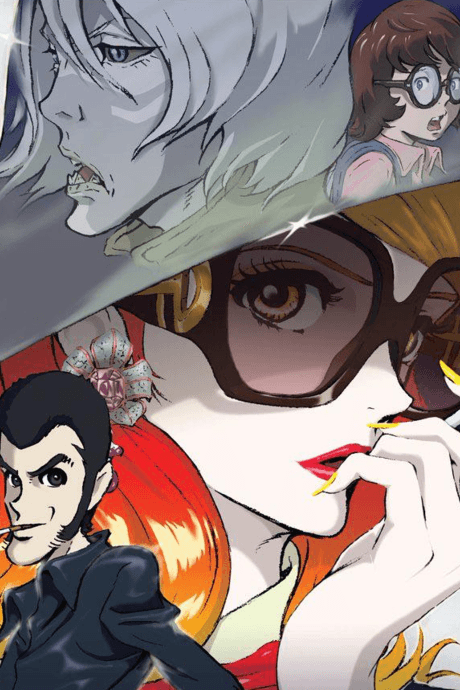 Pôster oficial do anime Lupin III: A Mentira de Fujiko em português