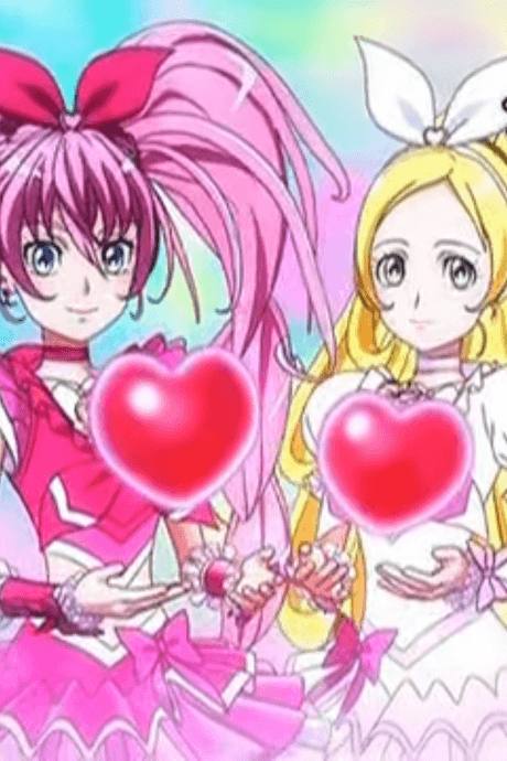 Pôster oficial do anime Precure kara Minna e no Ouen Movie em português