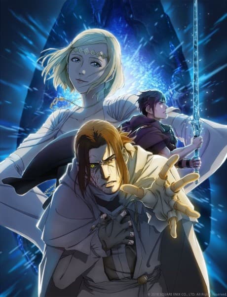 Pôster oficial do anime Final Fantasy XV: Episode Ardyn - Prologue em português