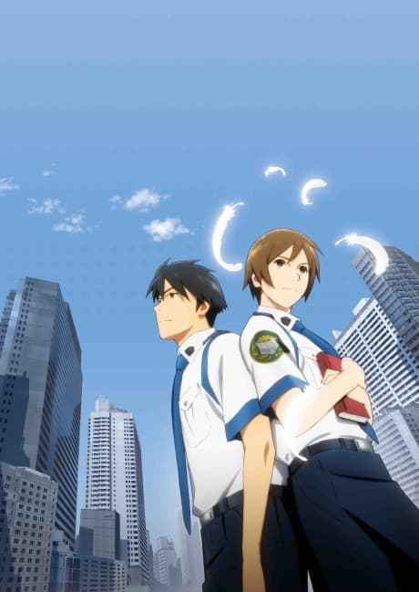 Pôster oficial do anime Library War: The Wings of Revolution em português