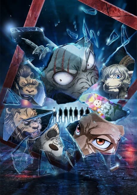 Pôster oficial do anime BEASTARS 2ª Temporada em português