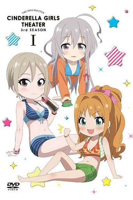 Pôster oficial do anime Cinderella Girls Gekijou 3ª Temporada Specials em português