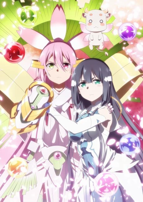 Pôster oficial do anime Yuki Yuna is a Hero: The Great Mankai Chapter em português