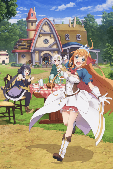 Pôster oficial do anime Princess Connect! Re:Dive 2ª Temporada em português