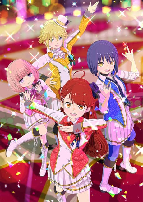 Pôster oficial do anime Idolls! em português
