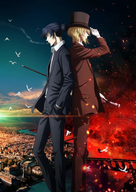 Pôster oficial do anime Moriarty the Patriot Parte 2 em português