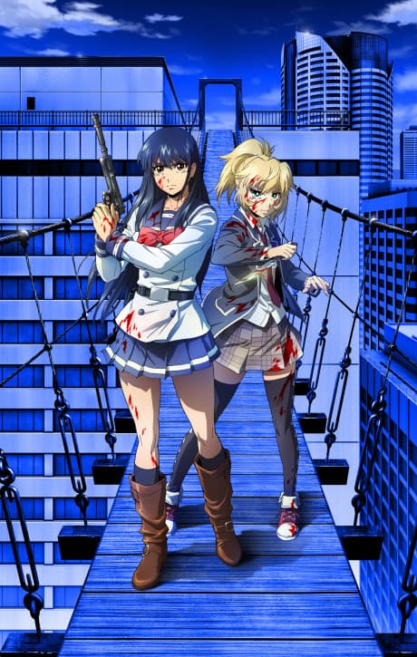 Pôster oficial do anime Tenku Shinpan - Sem Saída em português