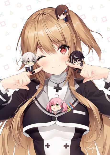 Pôster oficial do anime Game-bu no Tondemonai Nichijou em português