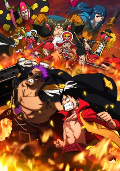 Pôster oficial do anime One Piece: Z em português