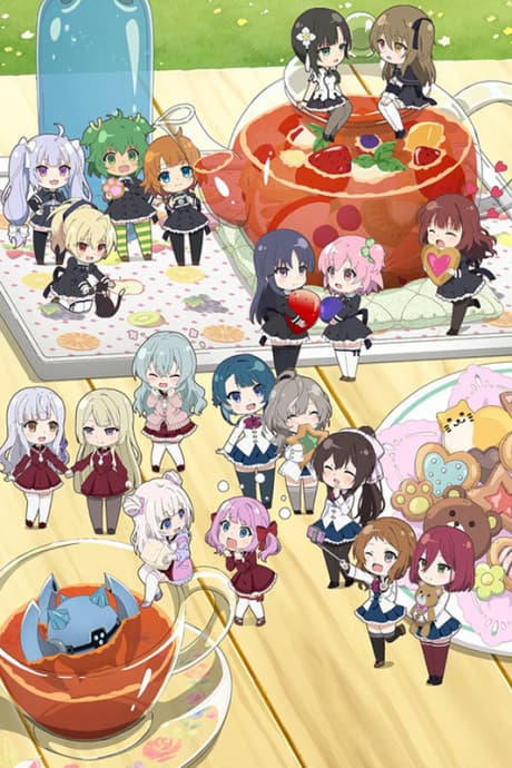 Pôster oficial do anime Assault Lily: FRUITS em português