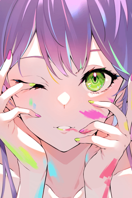 Pôster oficial do anime Palette em português