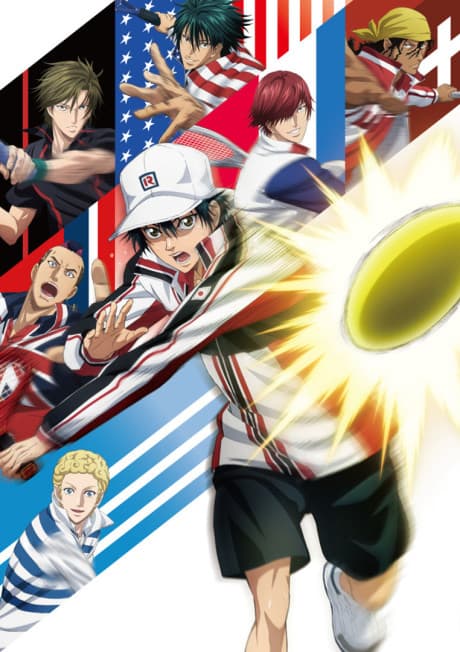 Pôster oficial do anime The Prince of Tennis II U-17 World Cup em português
