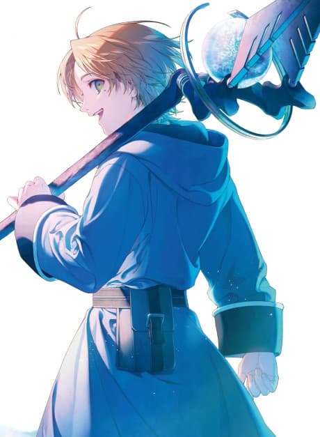Pôster oficial do anime Mushoku Tensei: Jobless Reincarnation Parte 2 - Eris the Goblin Slayer em português