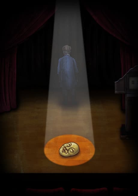 Pôster oficial do anime Theatre of Darkness: Yamishibai 10 em português