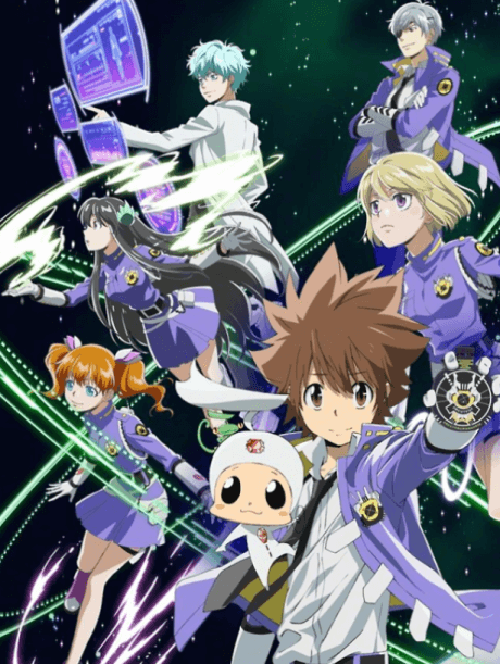 Pôster oficial do anime Katekyo Hitman REBORN! x ēlDLIVE SP Collaboration Mini Anime (24H) em português