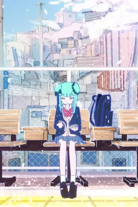 Pôster oficial do anime Omoikou em português