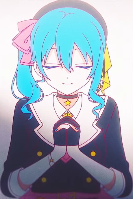 Pôster oficial do anime Template em português