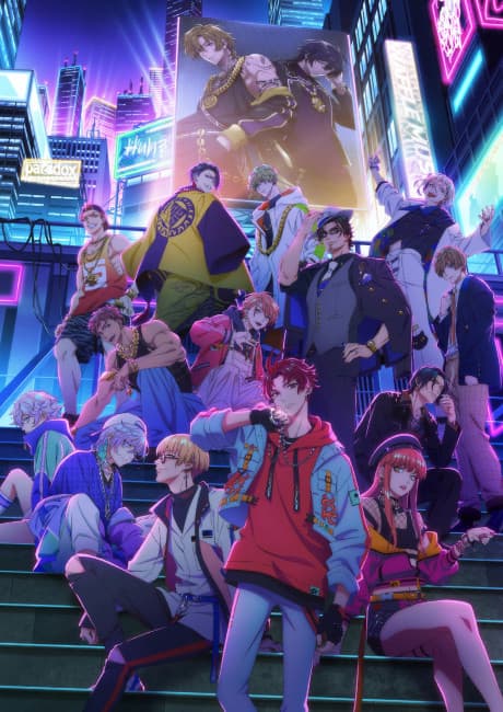 Pôster oficial do anime Paradox Live THE ANIMATION em português