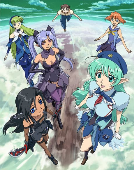 Pôster oficial do anime Fighting Fairy Girl Rescue Me: Mave-chan em português