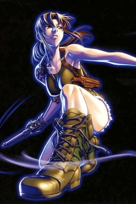 Pôster oficial do anime Black Lagoon em português
