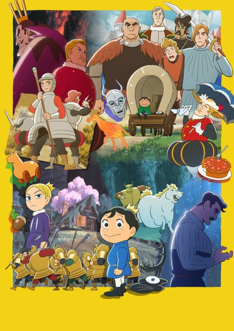 Pôster oficial do anime Ranking of Kings: Baú do Tesouro da Coragem em português