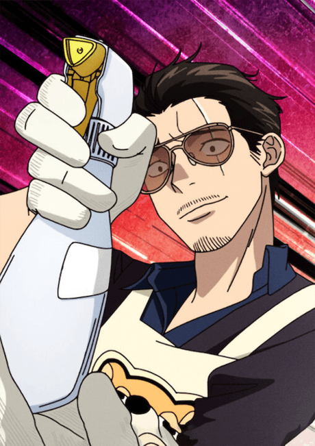 Pôster oficial do anime The Way of the Househusband: 2ª Temporada em português