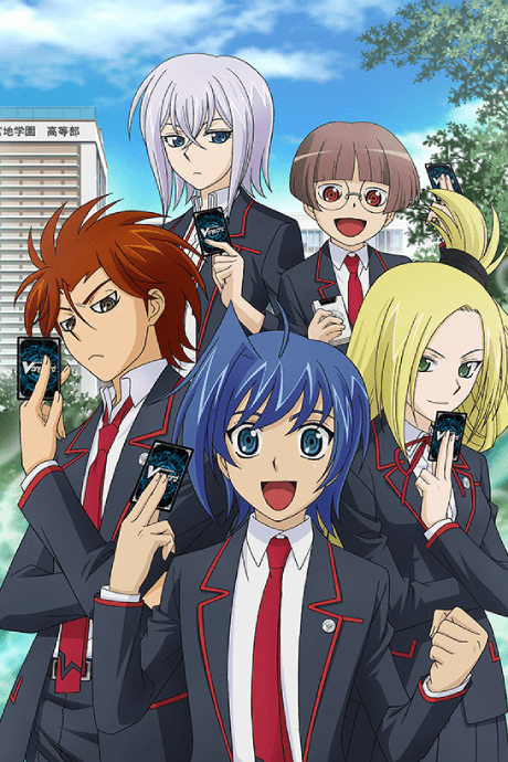 Pôster oficial do anime Cardfight!! Vanguard Link Joker em português