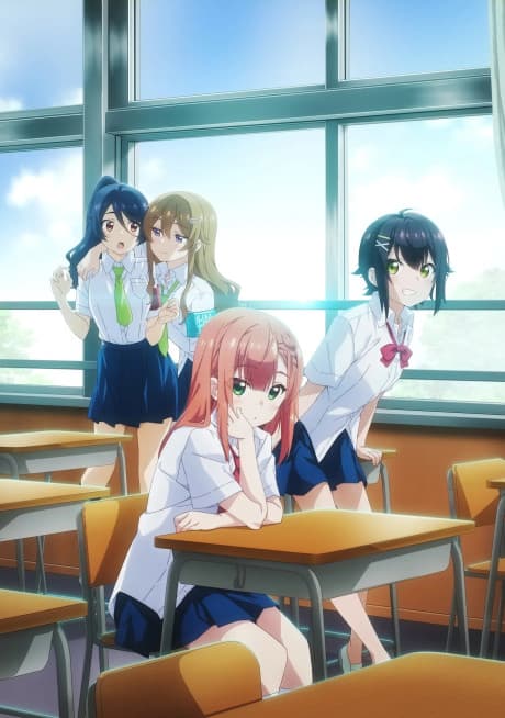Pôster oficial do anime Yumemiru Danshi wa Genjitsushugisha em português