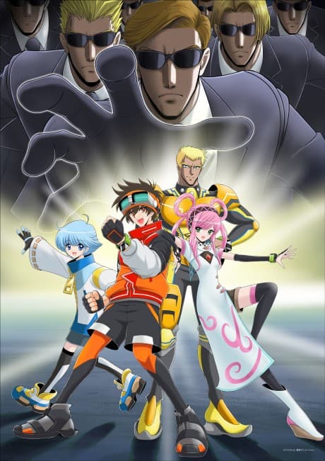 Pôster oficial do anime Tousouchuu: Great Mission em português