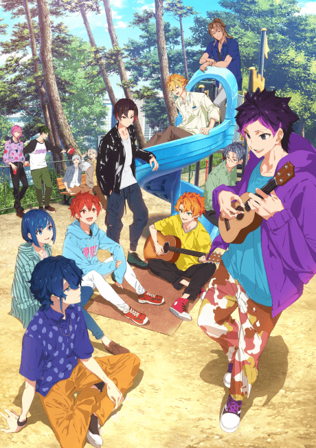 Pôster oficial do anime UniteUp! -Uni:Birth- em português