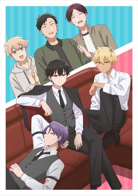 Pôster oficial do anime How I Attended an All-Guy's Mixer em português