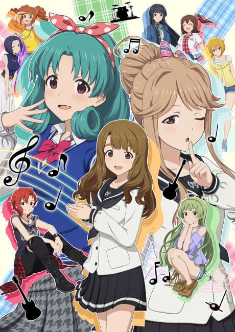 Pôster oficial do anime THE IDOLM@STER Million Live!: Itsuka, Mannaka de em português