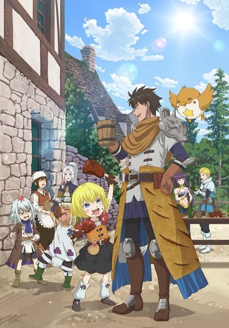 Pôster oficial do anime An Adventurer's Daily Grind at Age 29 em português