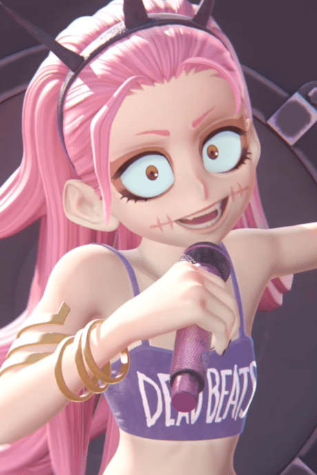 Pôster oficial do anime LET'S JUST CRASH em português