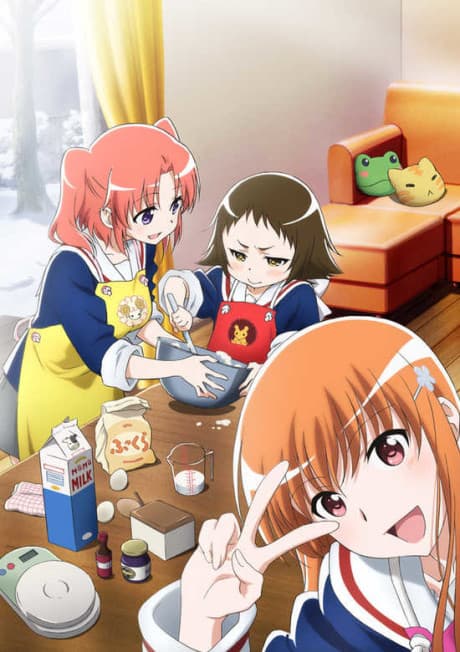 Pôster oficial do anime Mikakunin De Shinkoukei em português