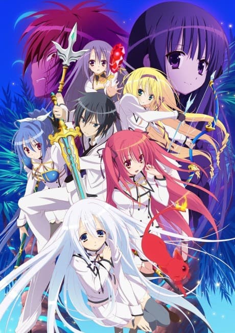 Pôster oficial do anime Bladedance of Elementalers em português