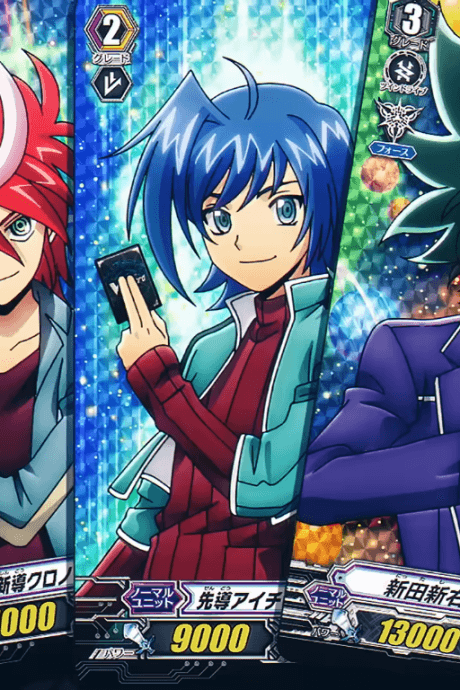 Pôster oficial do anime Cardfight!! Vanguard 15 Shuunen Kinen PV em português
