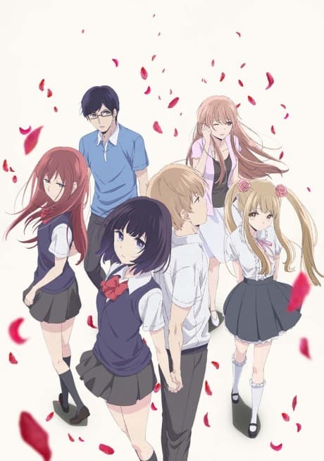 Pôster oficial do anime Scum's Wish – Desejos Proibidos em português