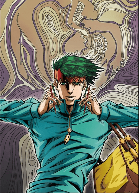 Pôster oficial do anime Assim Falava Kishibe Rohan em português