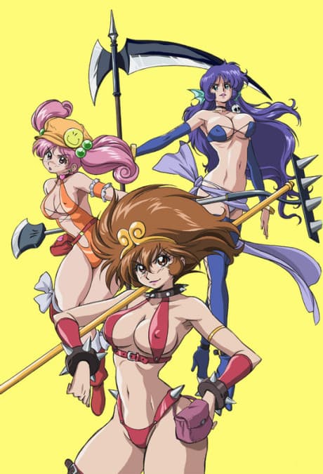Pôster oficial do anime Karma Saiyuki em português