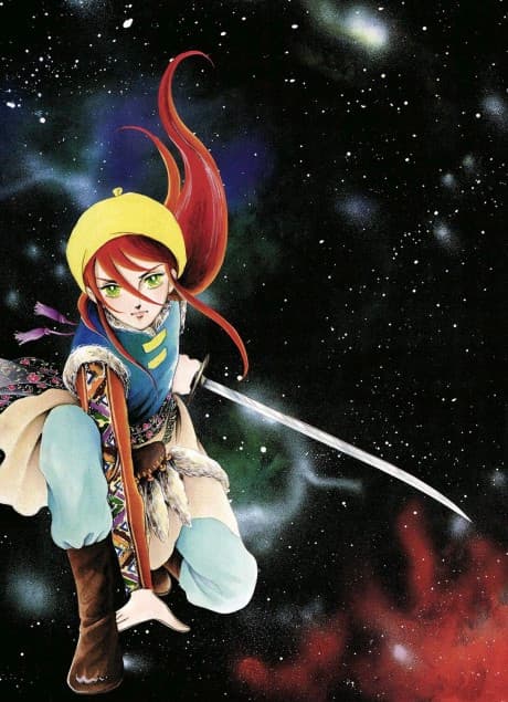 Pôster oficial do anime Andromeda Stories em português