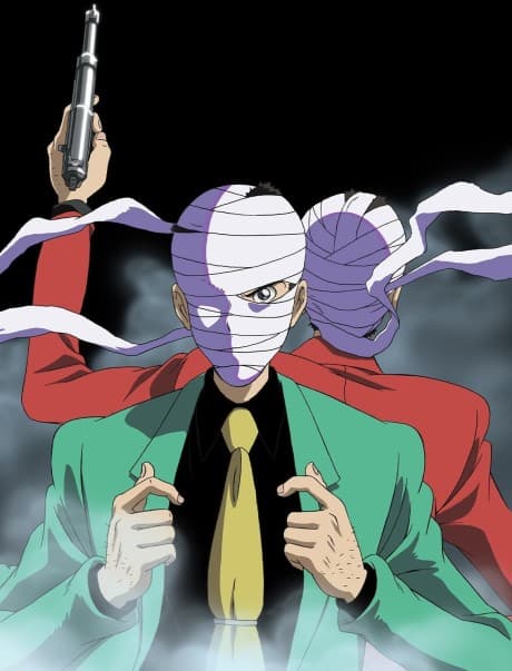 Pôster oficial do anime Lupin the 3rd: Green vs Red em português